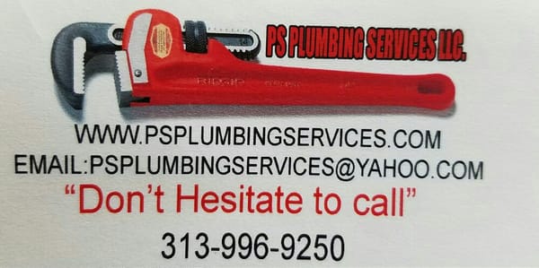 PS Plumbing Services Logo