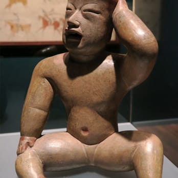 Gilcrease Museum - Ancestor figure; Mexico, Tlatilco, Olmec; circa 1000 BCE; ceramic - Museums Near Me - Tulsa, Oklahoma