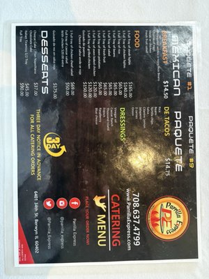 Menu photo 3 Parrilla Express Berwyn, IL Menu photo 3 Parrilla Express Berwyn, IL