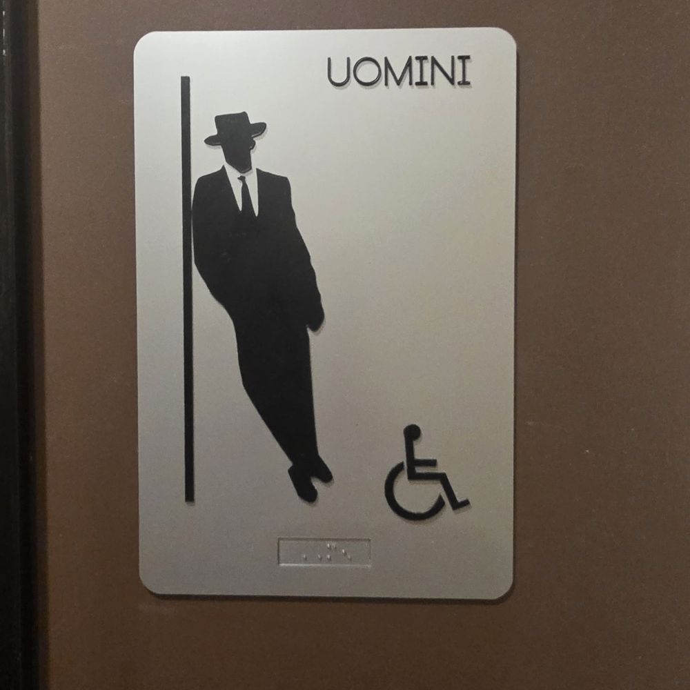 Trattoria Di Bernardone - Mens room - Italian Near Me - Saint Johns, Florida