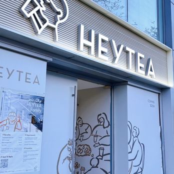 Heytea - Coconut Mango Boom Tea + Cheese Grape Boom Tea! @eat_with_lily (food ig) - Bubble Tea Near Me - Flushing, New York