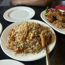 (L) Tofu Fried Rice (L) Tofu Fried Rice