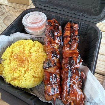 Smoked Up - Chicken skewer rice bowl - Food Trucks Near Me - Glen Burnie, Maryland Smoked Up - Chicken skewer rice bowl - Food Trucks Near Me - Glen Burnie, Maryland