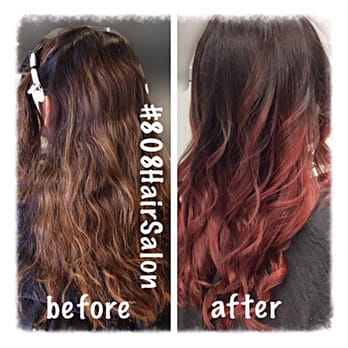 808 Salon - Before and after hair by jeremy - Hair Salons Near Me - Kihei, Hawaii
