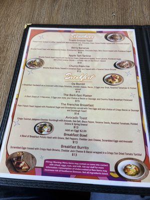 Menu photo 1 The Funky Frenchie Lemon Grove, CA Menu photo 1 The Funky Frenchie Lemon Grove, CA