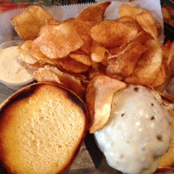 Blind Bob's - Blind Bob's Burger - meat desperately needed seasoned, but the chips & dip were amazing!!! - Pubs Near Me - Dayton, Ohio Blind Bob's - Blind Bob's Burger - meat desperately needed seasoned, but the chips & dip were amazing!!! - Pubs Near Me - Dayton, Ohio