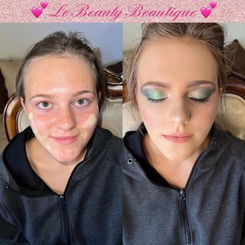 Le Beauty Beautique - Green smoky eye for prom - Permanent Makeup Near Me Le Beauty Beautique - Green smoky eye for prom - Permanent Makeup Near Me