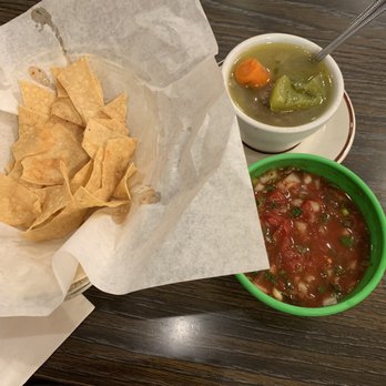 Raul's Casa Sombrero - Bomb salsa and chips with soup - Mexican Near Me - Hawthorne, California Raul's Casa Sombrero - Bomb salsa and chips with soup - Mexican Near Me - Hawthorne, California