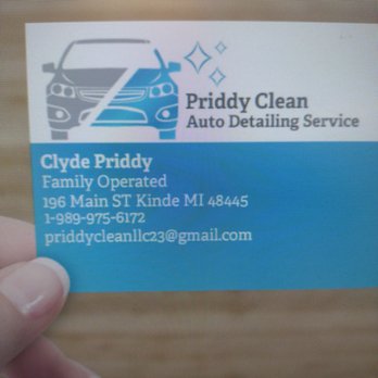 Priddy Clean - Auto Detailing Near Me - Kinde, Michigan Priddy Clean - Auto Detailing Near Me - Kinde, Michigan