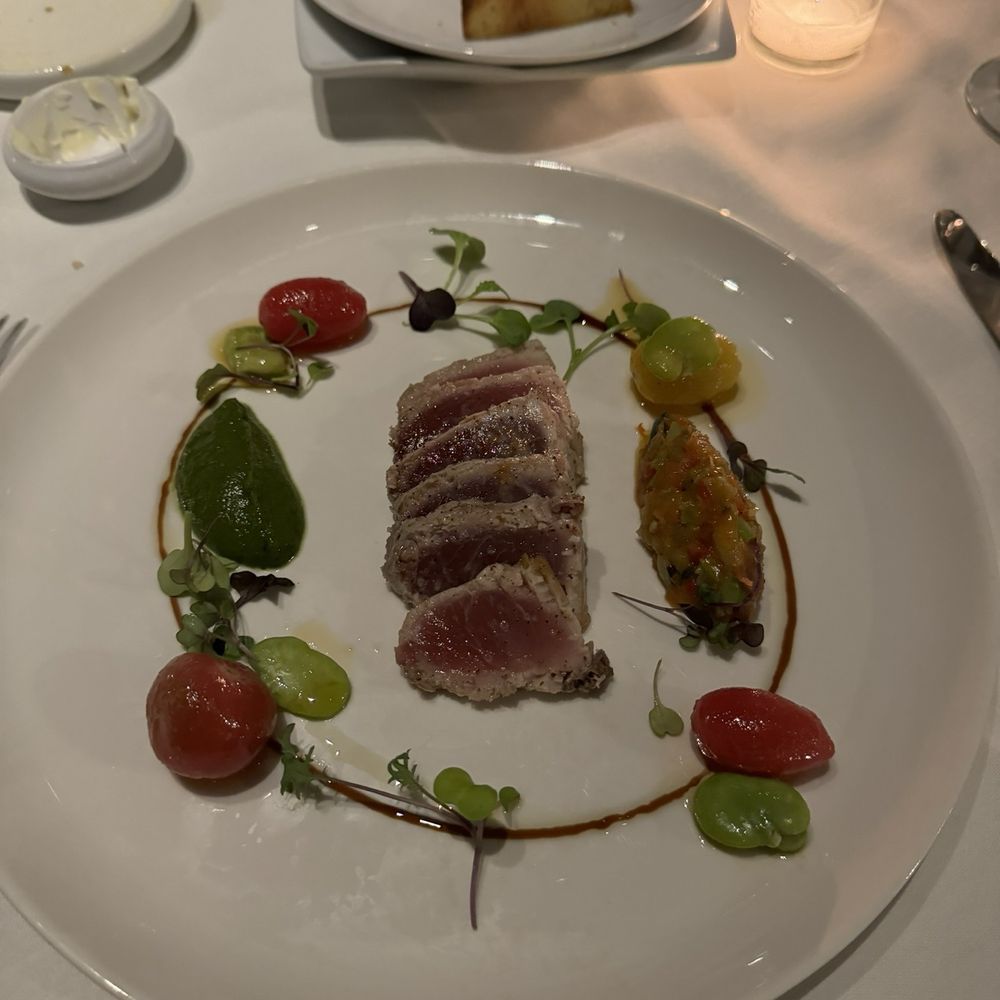 Fleurie Restaurant - Seared ahi tuna - French Near Me - Charlottesville, Virginia