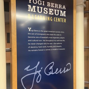 Yogi Berra Museum and Learning Center - Start of the exhibit - Museums Near Me - Little Falls, New Jersey Yogi Berra Museum and Learning Center - Start of the exhibit - Museums Near Me - Little Falls, New Jersey