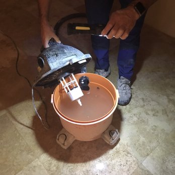 Diefenderfer Plumbing - Multiple gallons of water wet vacuumed off the floor after flooding caused by Diefenderfer Plumbing - Plumbing Near Me - Mesa, Arizona Diefenderfer Plumbing - Multiple gallons of water wet vacuumed off the floor after flooding caused by Diefenderfer Plumbing - Plumbing Near Me - Mesa, Arizona