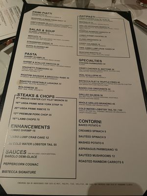 Menu photo 1 Bistecca by Il Mulino Mount Pocono, PA