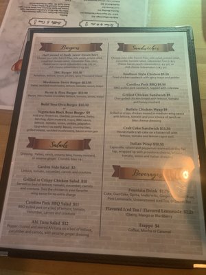 Menu photo 2 1882 on Desmond Sayre, PA
