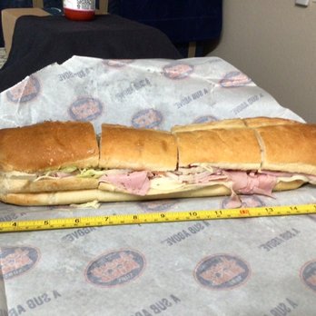 Jersey Mike's Subs - Super sub inches long - Delis Near Me - Sacramento, California Jersey Mike's Subs - Super sub inches long - Delis Near Me - Sacramento, California