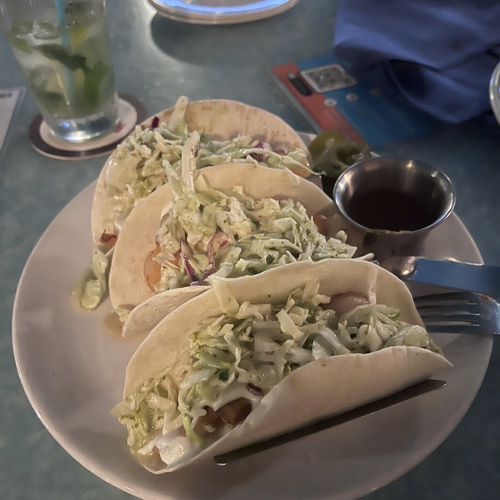 Deck 84 - Baja Shrimp Tacos - New American Near Me - Delray Beach, Florida