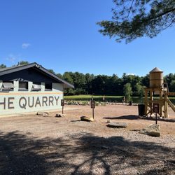 The Quarry Campground - Entrance and beach.