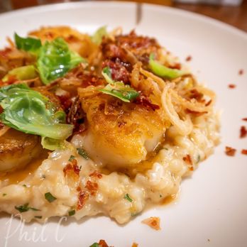 North Italia - Seared Scallops with butternut squash risotto - Italian Near Me - Cerritos, California North Italia - Seared Scallops with butternut squash risotto - Italian Near Me - Cerritos, California