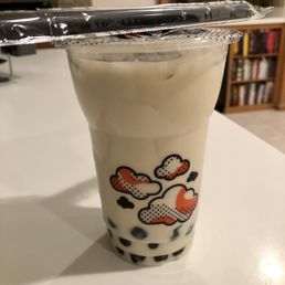 Winter Melon Milk Green Tea