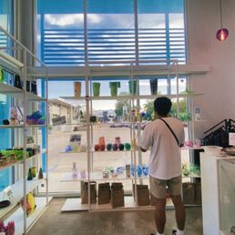 beautiful glassworks and products for sale in front of the studio beautiful glassworks and products for sale in front of the studio