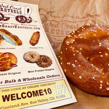 West Coast Pretzels - a pretzel and a bagel - Pretzels Near Me - North Hollywood,, California West Coast Pretzels - a pretzel and a bagel - Pretzels Near Me - North Hollywood,, California