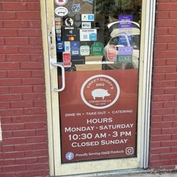 The front entrance