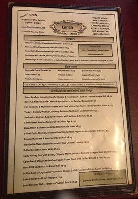Menu photo 2 Trenthouse Inn Rockwood, PA Menu photo 2 Trenthouse Inn Rockwood, PA