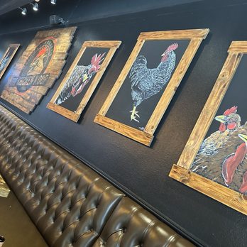 The Chicken Koop - Imagery on the wall - New American Near Me - Whittier, California The Chicken Koop - Imagery on the wall - New American Near Me - Whittier, California