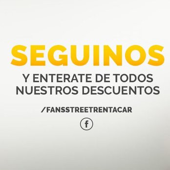 Street Rent a Car - Seguinos en Facebook y enterate de todos nuestros descuentos: Street Rentacar - Car Rental Near Me - Buenos Aires, C Street Rent a Car - Seguinos en Facebook y enterate de todos nuestros descuentos: Street Rentacar - Car Rental Near Me - Buenos Aires, C