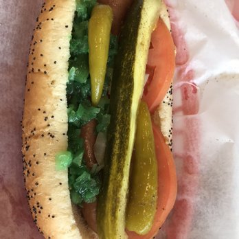 Culinary Delights - Chicago hot dog! - Sandwiches Near Me - Natick, Massachusetts