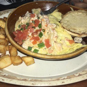 Another Broken Egg Cafe - Lobster and Bri omelette - Breakfast & Brunch Near Me - Pembroke Pines, Florida