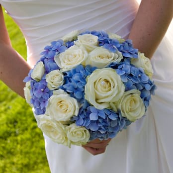 Blooms for Business - Hand tied wedding bouquet of hydrangea & roses - Florists Near Me - Brighton, BNH Blooms for Business - Hand tied wedding bouquet of hydrangea & roses - Florists Near Me - Brighton, BNH
