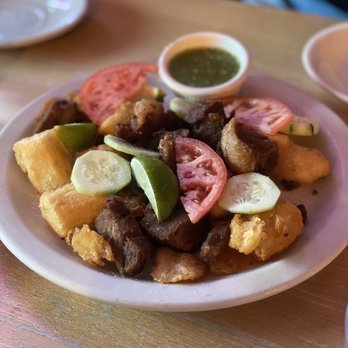 El Comalito - Chicharron and yucca frita - Mexican Near Me - Amherst, Massachusetts