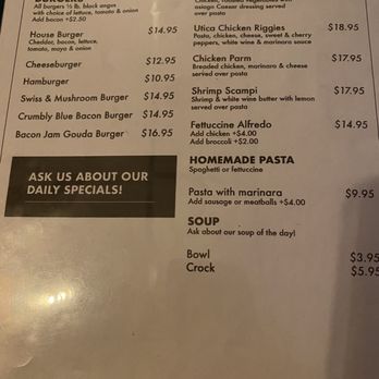 The Cleveland House - Menu - American Near Me - Cleveland, New York