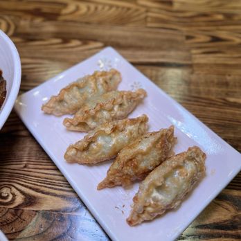 Jjamppong Zizon - Fried Dumplings - half - Noodles Near Me - Los Angeles, California Jjamppong Zizon - Fried Dumplings - half - Noodles Near Me - Los Angeles, California