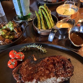 Ember Steak - Perfectly cooked medium rare ribeye! - Steakhouses Near Me - Napa, California