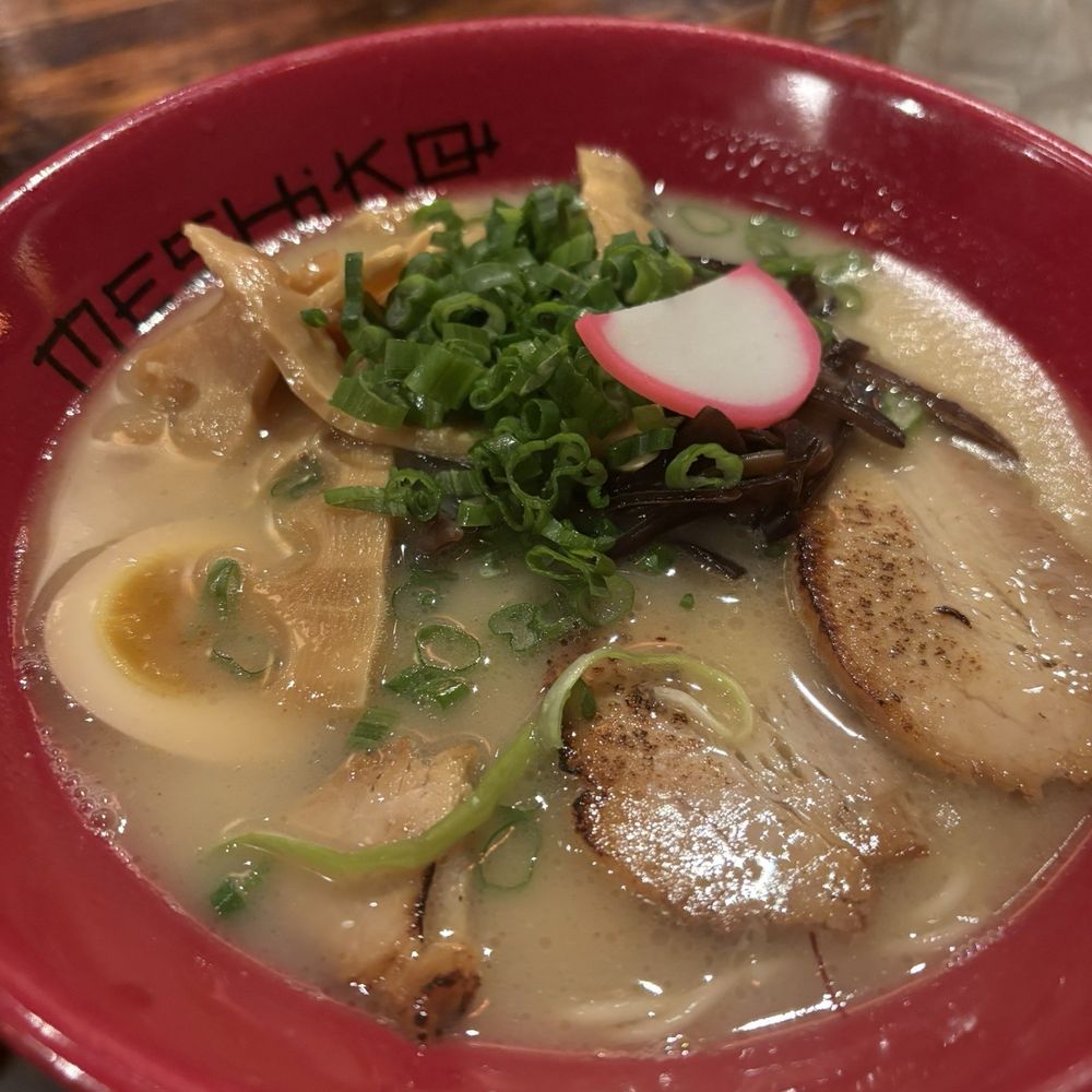 Meshikou - Shio Paitan ramen with pork belly - Ramen Near Me - Columbus, Ohio