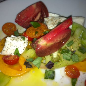 PRESS - Heirloom Tomato, Mozzarella and Balsamic special - Bars Near Me - St. Helena, California