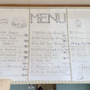 Kitten and Pinky - Menu - Vietnamese Near Me - Pacifica, California