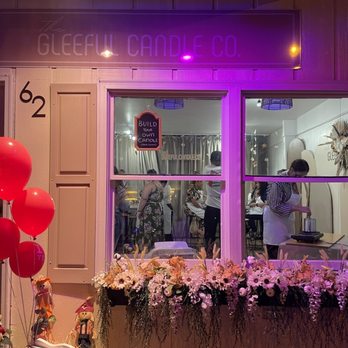 The Gleeful Candle - Exterior at night - Art Classes Near Me - Mechanicsburg, Pennsylvania The Gleeful Candle - Exterior at night - Art Classes Near Me - Mechanicsburg, Pennsylvania