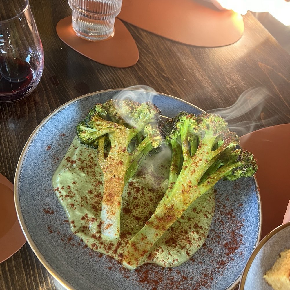 Charred broccoli Charred broccoli