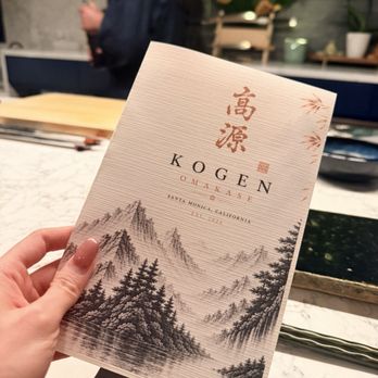 Kogen Omakase - Japanese Near Me - Santa Monica, California