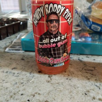 BevMo! - Rowdy Roddy Piper's "...all out of bubble gum" bubble gum soda (by Rocket Fizz) - Beer, Wine & Spirits Near Me - Vancouver, Washington