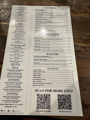 Menu photo 3 Eagleville Taphouse Eagleville, PA