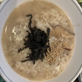 Jook Hyang - Beef & Mushroom Porridge () - Korean Near Me - Los Angeles, California Jook Hyang - Beef & Mushroom Porridge () - Korean Near Me - Los Angeles, California