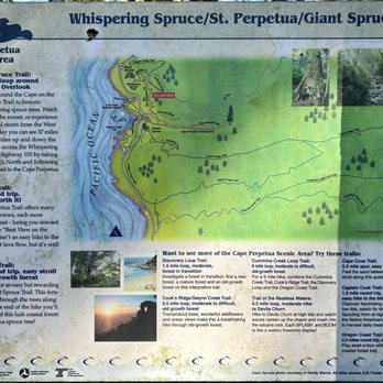 Cape Perpetua Scenic Area - Hikes offered at Cape Perpetua Overlook. - Hiking Near Me - Yachats, Oregon Cape Perpetua Scenic Area - Hikes offered at Cape Perpetua Overlook. - Hiking Near Me - Yachats, Oregon