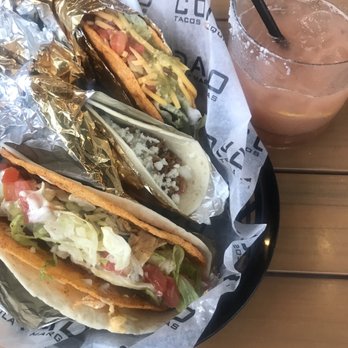 Condado Tacos - 3 Tacos with the Guava Lemonada - Mexican Near Me - Lexington, Kentucky