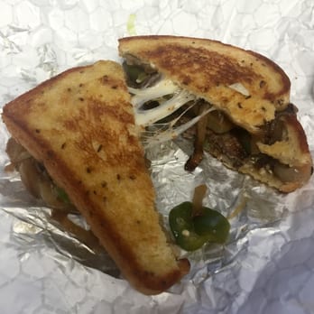 Harvey B's - Patty Melt with Jalapeños: $7.29 - Burgers Near Me - Dallas, Texas