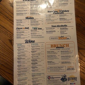 Hickory Tavern - Menu drinks - Sports Bars Near Me - Charlotte, North Carolina Hickory Tavern - Menu drinks - Sports Bars Near Me - Charlotte, North Carolina
