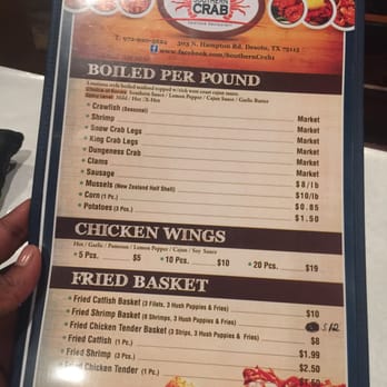 Southern Crab - Menu - Southern Near Me - DeSoto, Texas Southern Crab - Menu - Southern Near Me - DeSoto, Texas